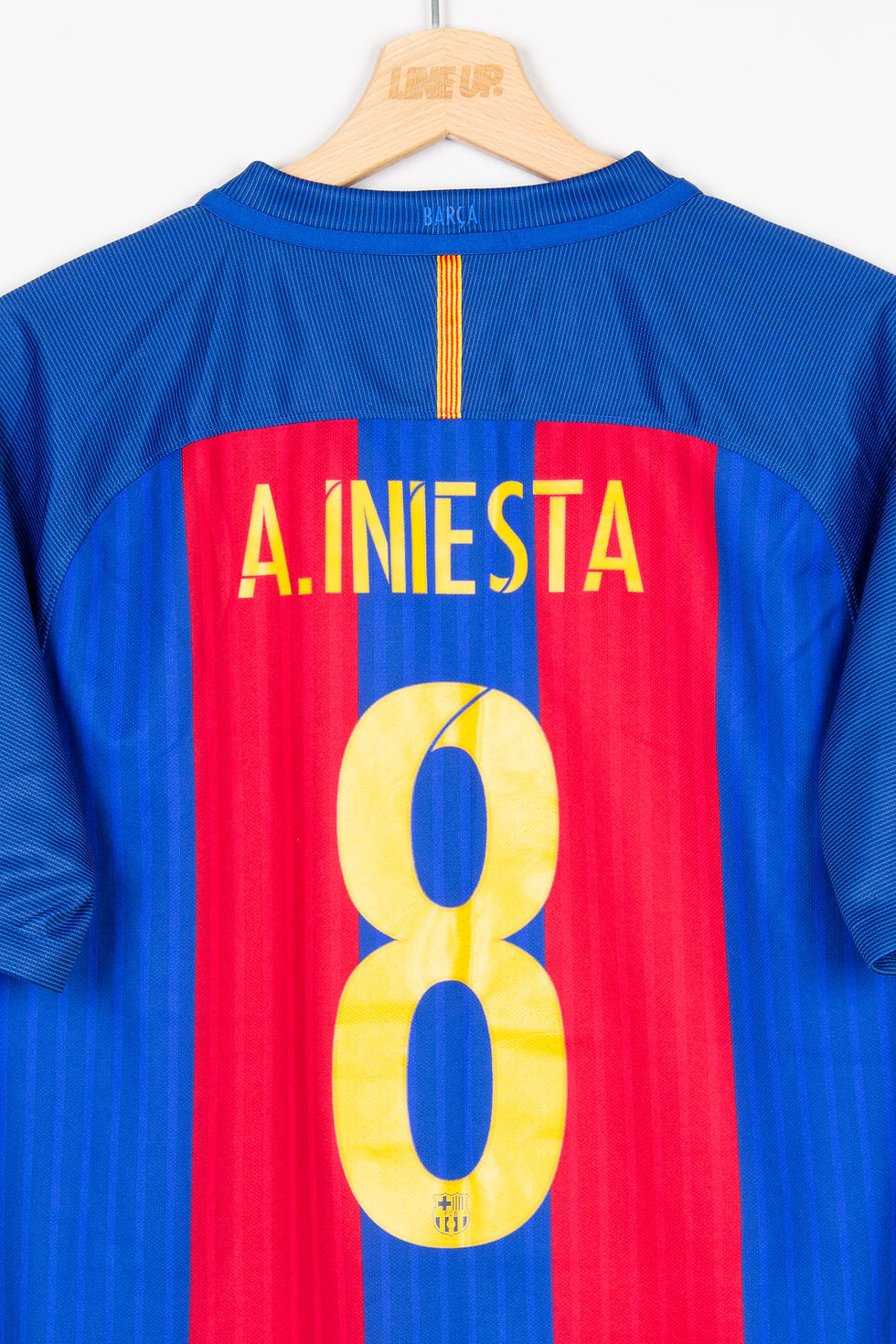 Thumbnail: Maillot Nike Football FC Barcelone Home Vintage A.INIESTA 2016/17 - M