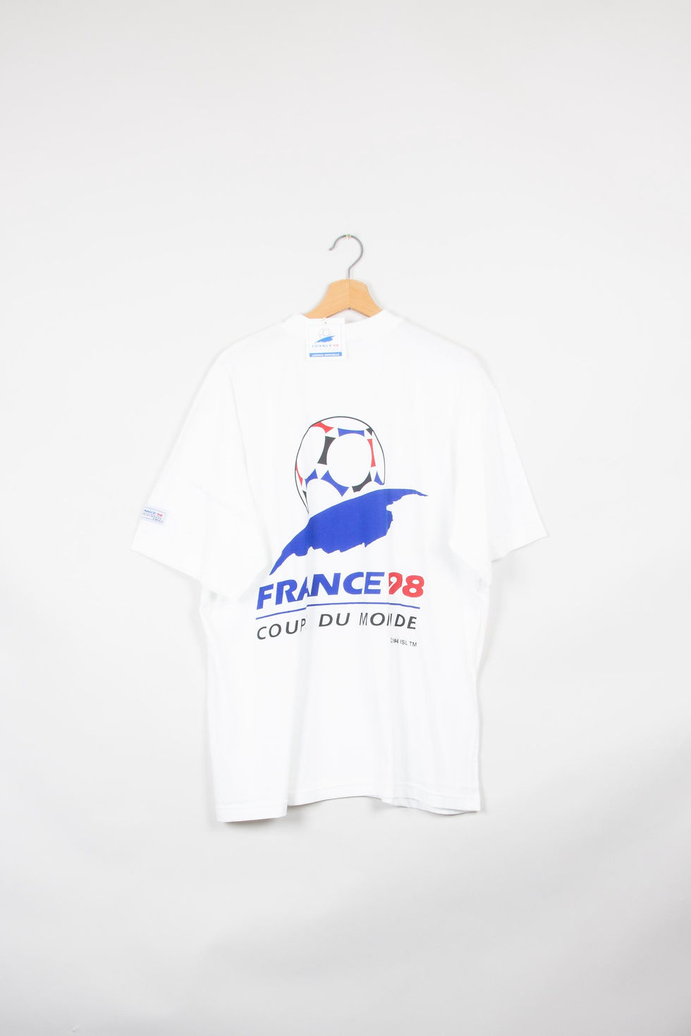 Miniature : T-shirt France 98 Football World Cup Vintage 1998 - XL