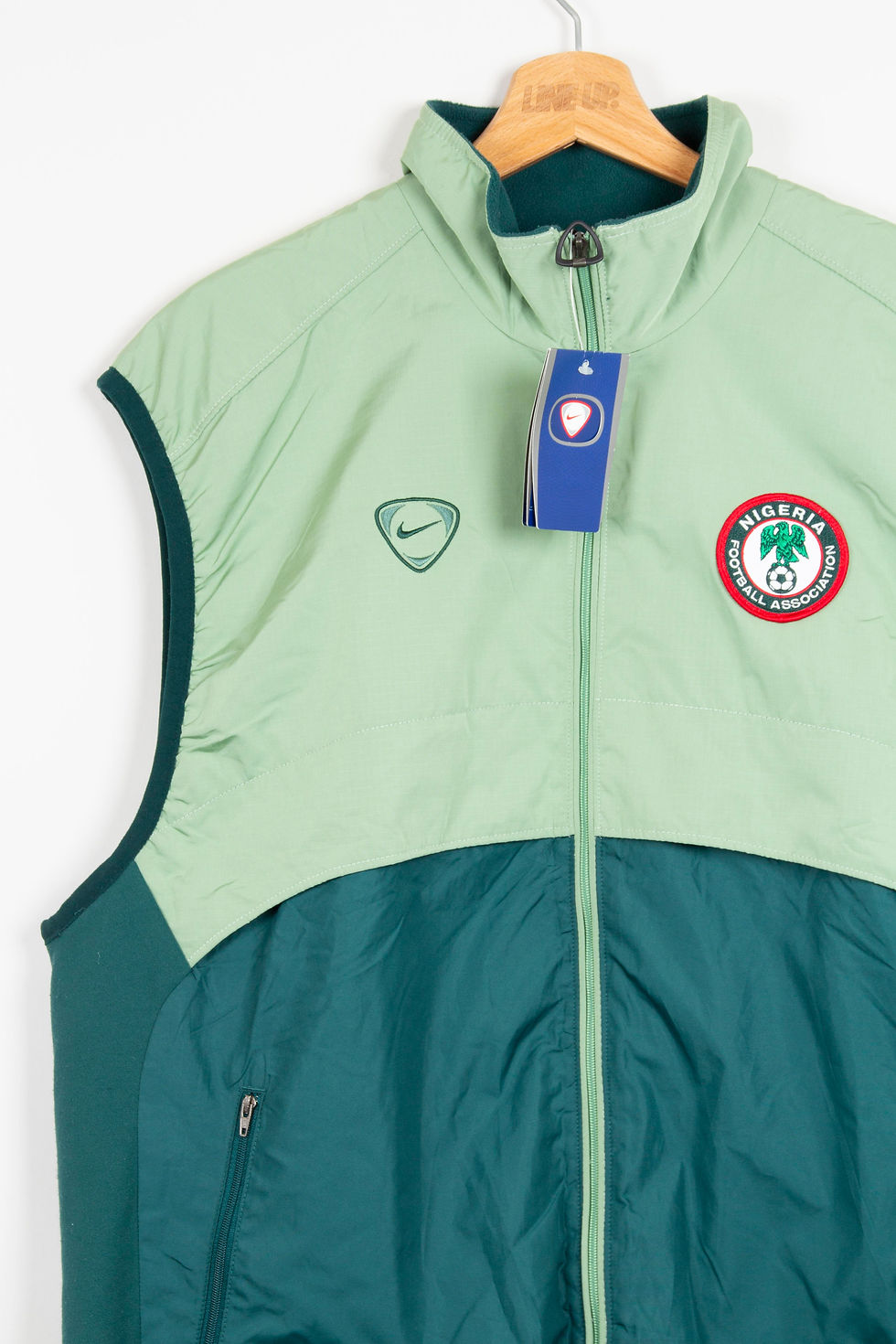 Miniature : Jacket Nike Football Nigeria Sleeveless Jacket Vintage 2000/01 - L