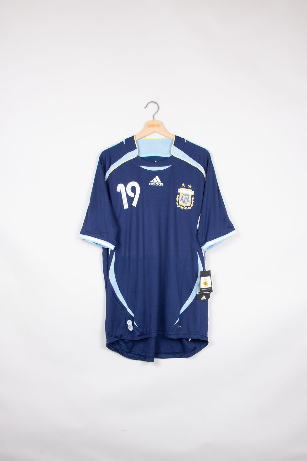 Miniature : Maillot Adidas Football Argentine Away Vintage MESSI 2006/07 - XL