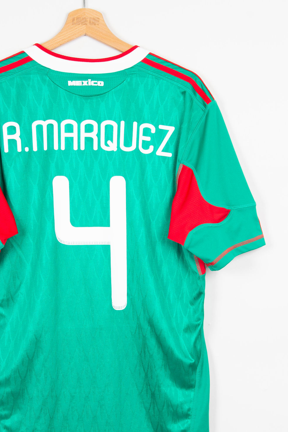 Miniature : Maillot Adidas Football Mexique Home Rétro R.MARQUEZ 2010/11 - L