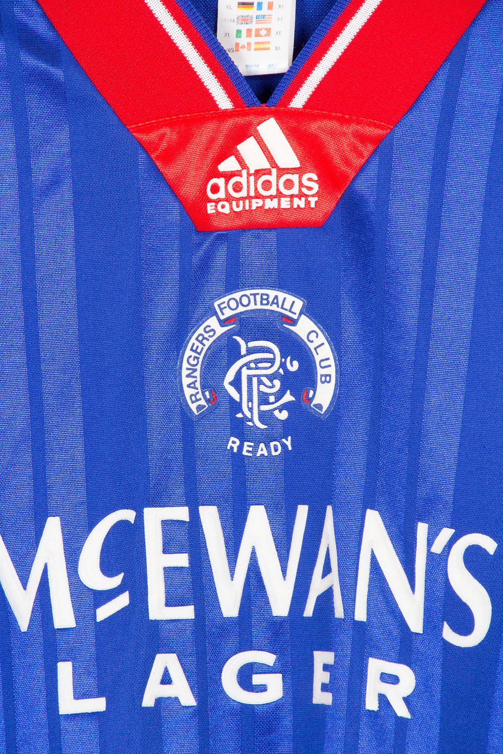 Thumbnail: Maillot Adidas Football Rangers FC Home Vintage 1992/94 - XL