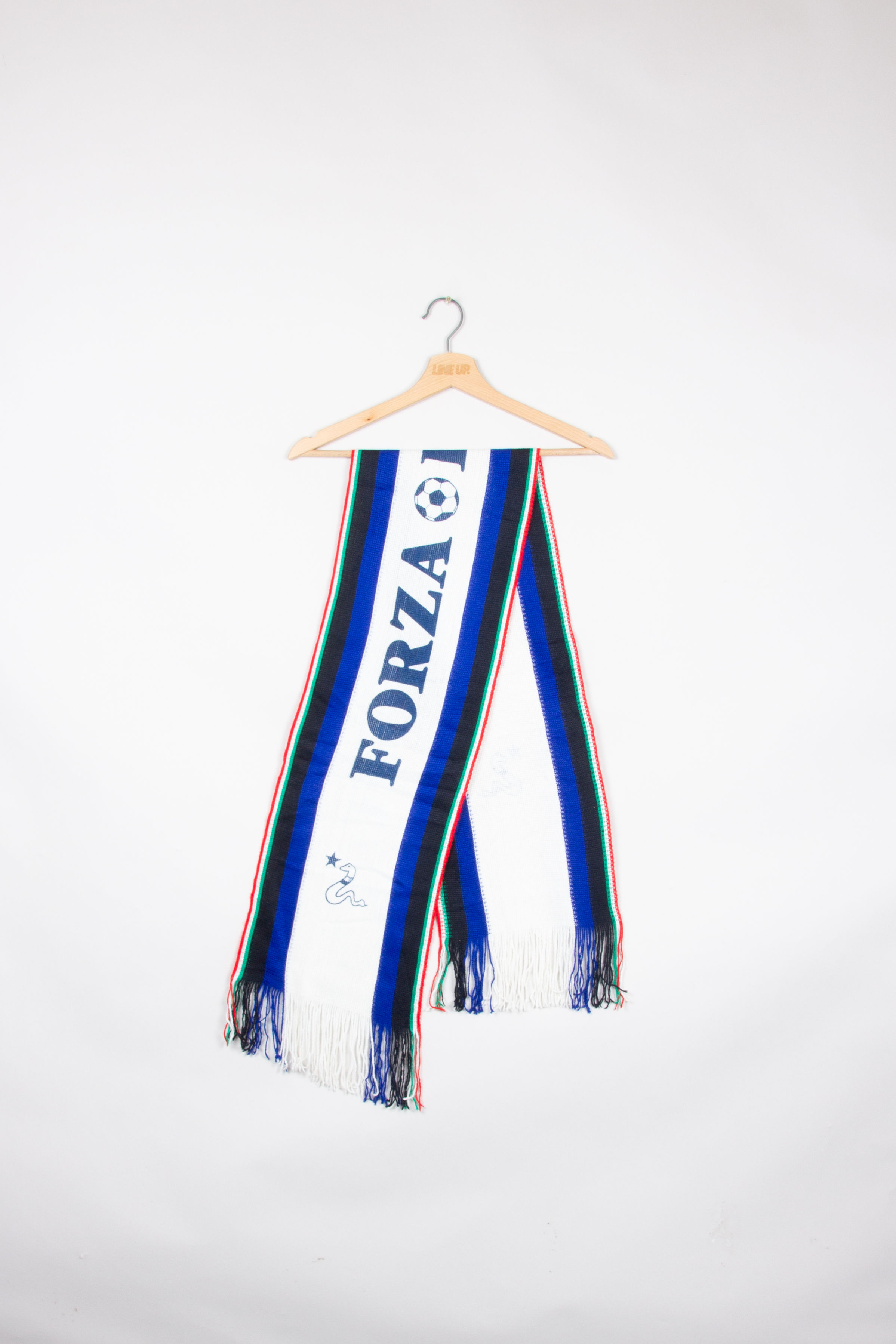Écharpe Football Inter Milan Vintage 1980s
