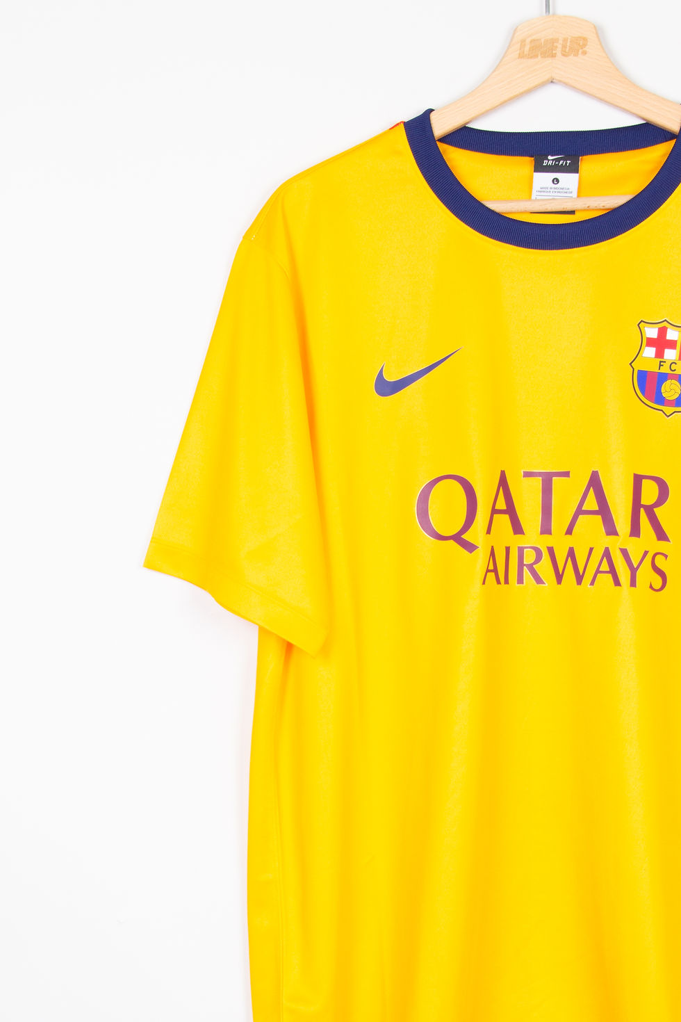 Thumbnail: Maillot Nike Football FC Barcelone Away Vintage NEYMAR JR 2015/16 - L