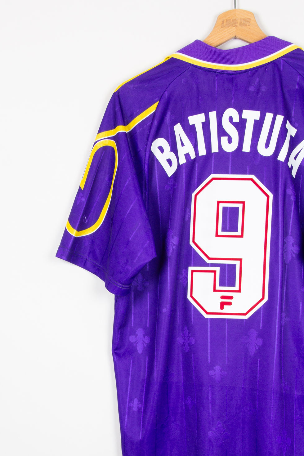 Thumbnail: Maillot Fila Football AC Fiorentina Home Vintage BATISTUTA 1997/98 - L