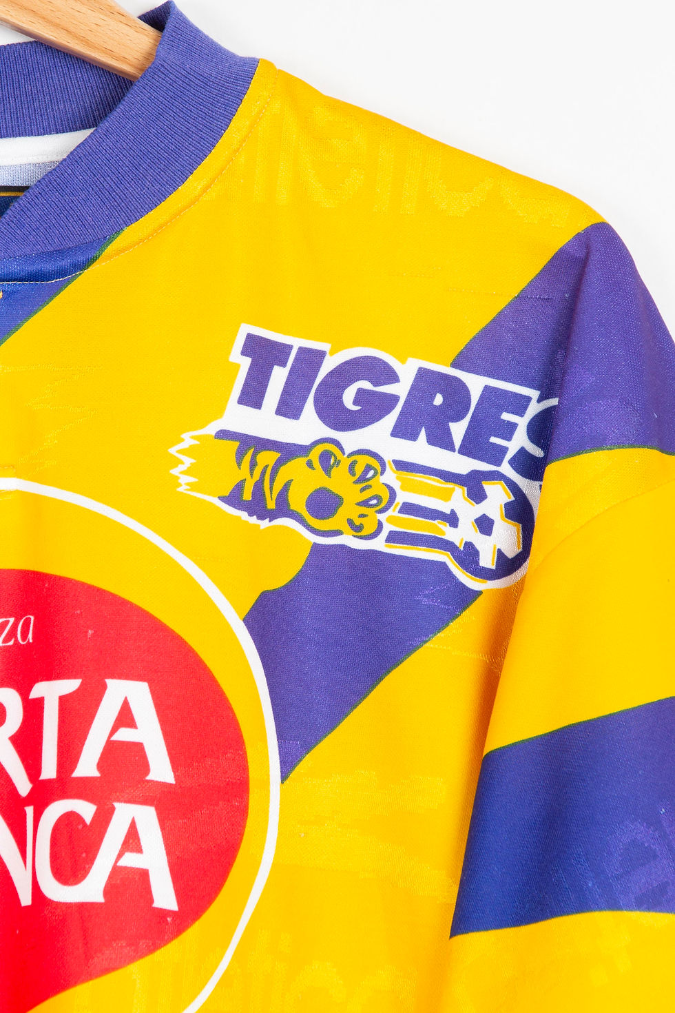 Miniature : Maillot Atletica Football Tigres UANL Home Vintage 1996/97 - L