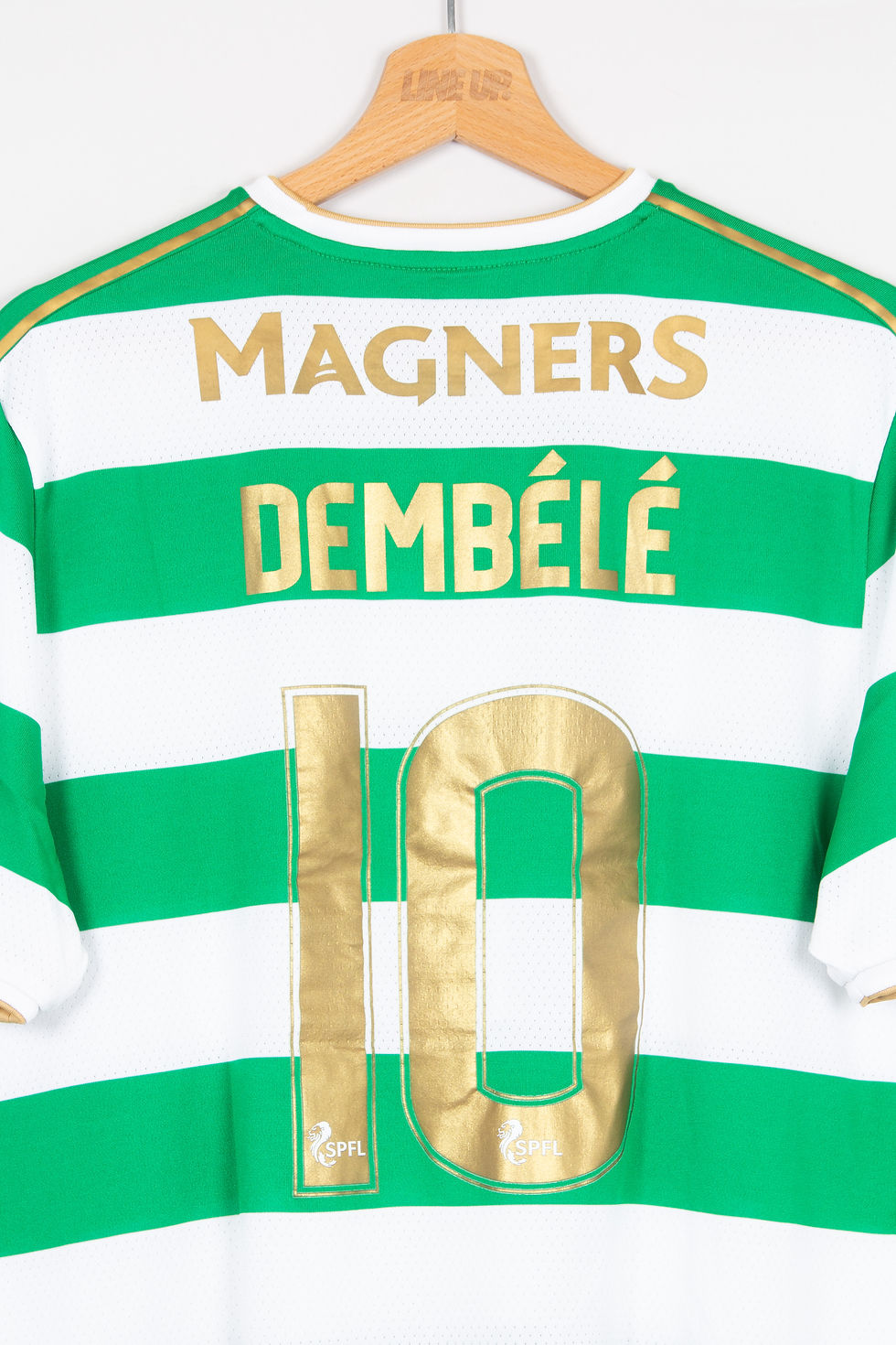 Miniature : Maillot New Balance Football Celtic FC Home Pro Rétro DEMBELE 2017/18 - L