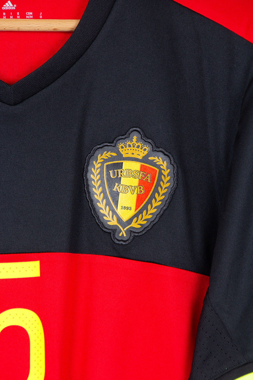 Thumbnail: Maillot Adidas Football Belgique Home Rétro VERTONGHEN 2016/17 - M