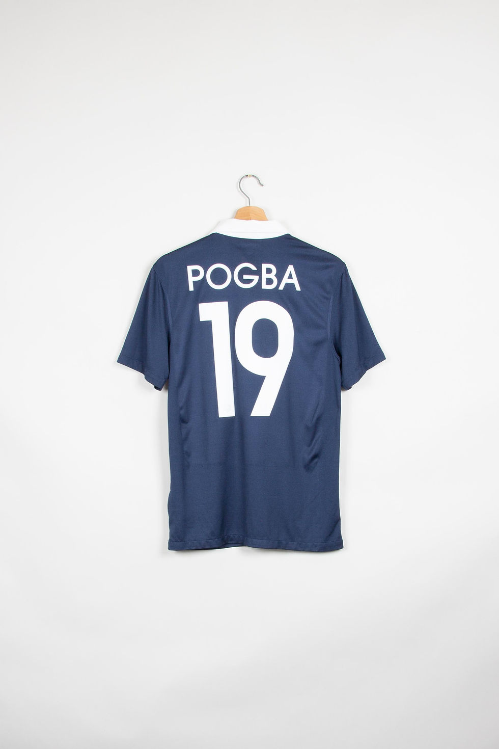 Thumbnail: Maillot Nike Football FFF Equipe de France Home Rétro POGBA 2014/15 - L