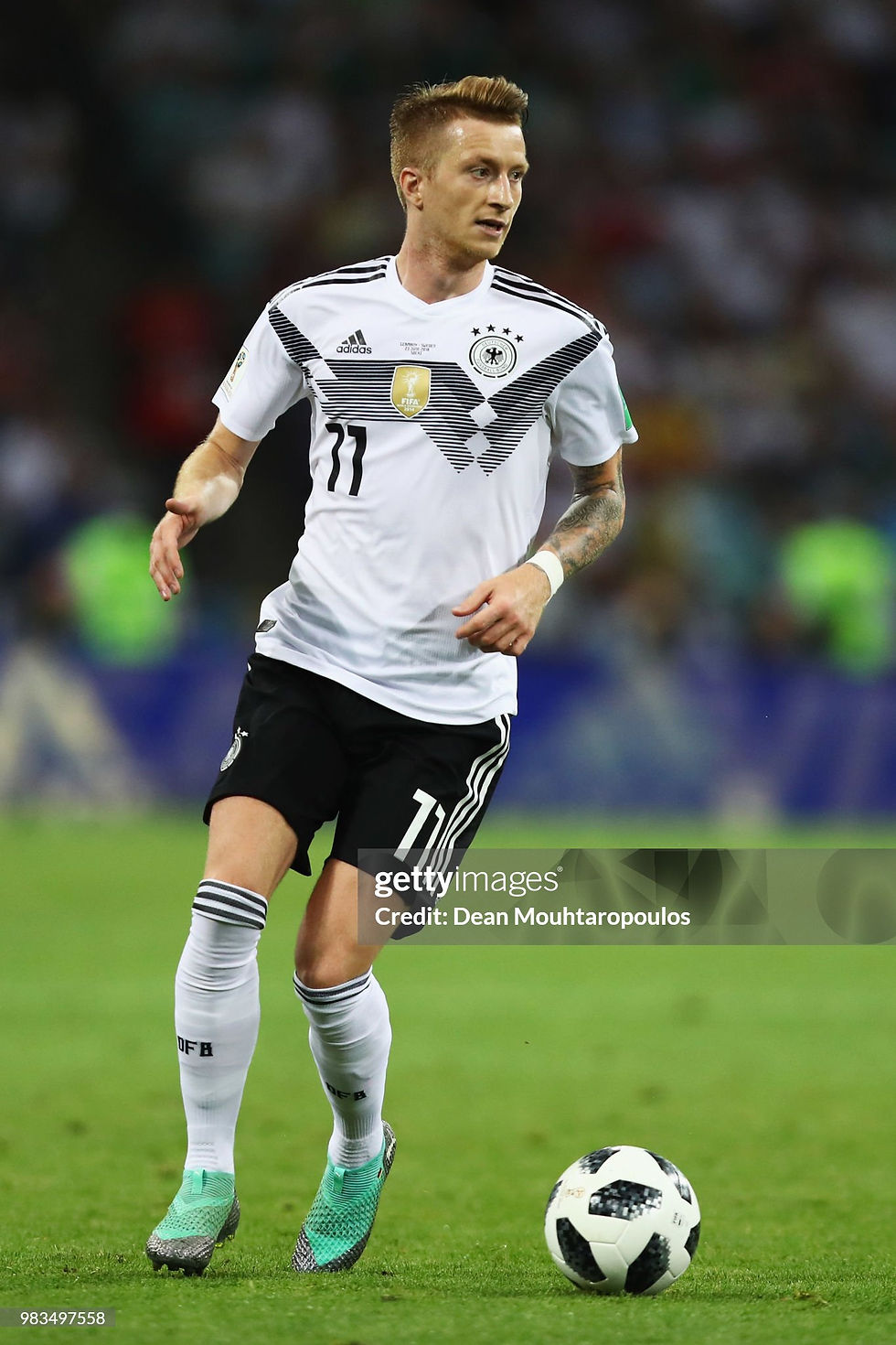 Thumbnail: Maillot Adidas Football Allemagne Home Rétro REUS 2018/19 - L