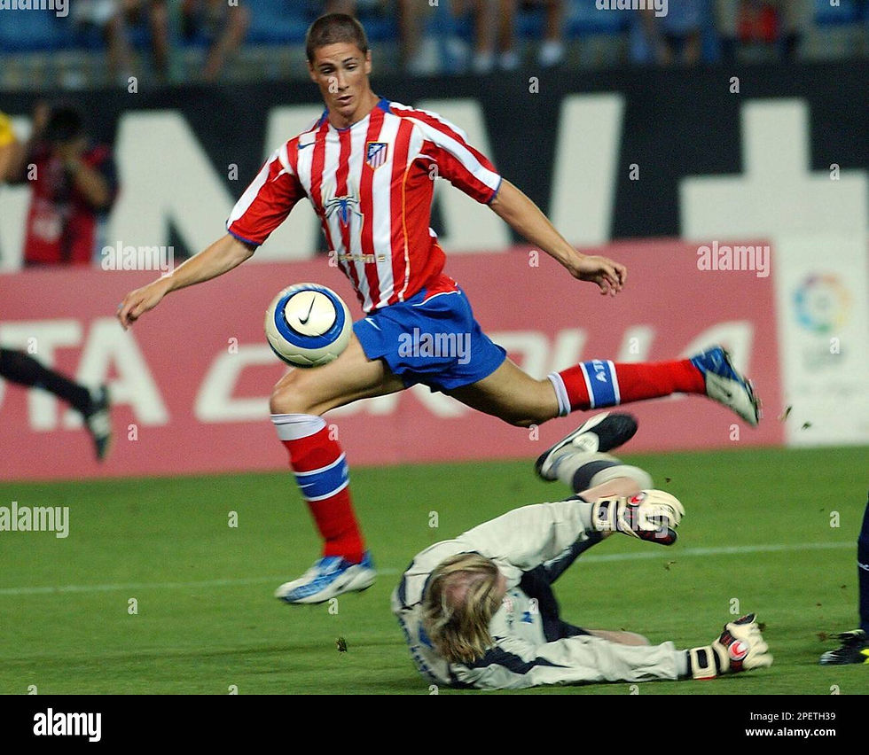 Thumbnail: Maillot Nike Football Atletico Madrid Home Vintage TORRES 2004/05 - L,XL,XXL