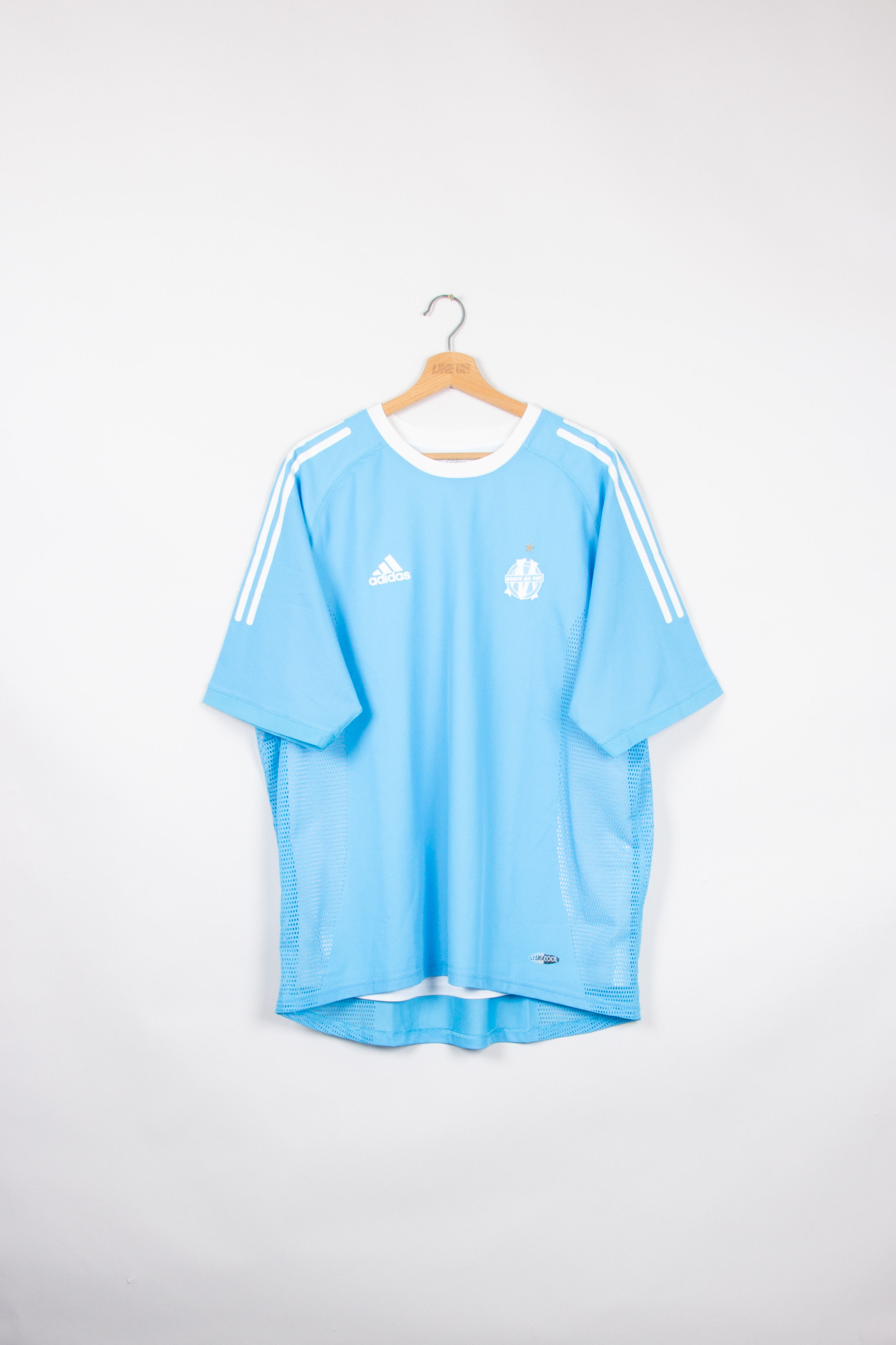 Maillot Adidas Football OM Home Stock Pro Vintage 2002/03 - XL