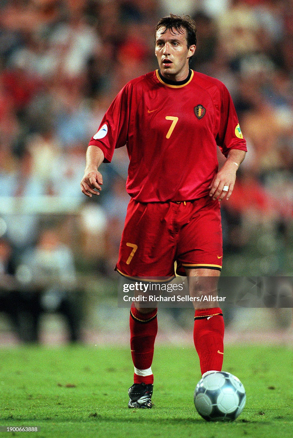 Miniature : Maillot Nike Football Belgique Home Vintage WILMOTS 2000/01 - M, L