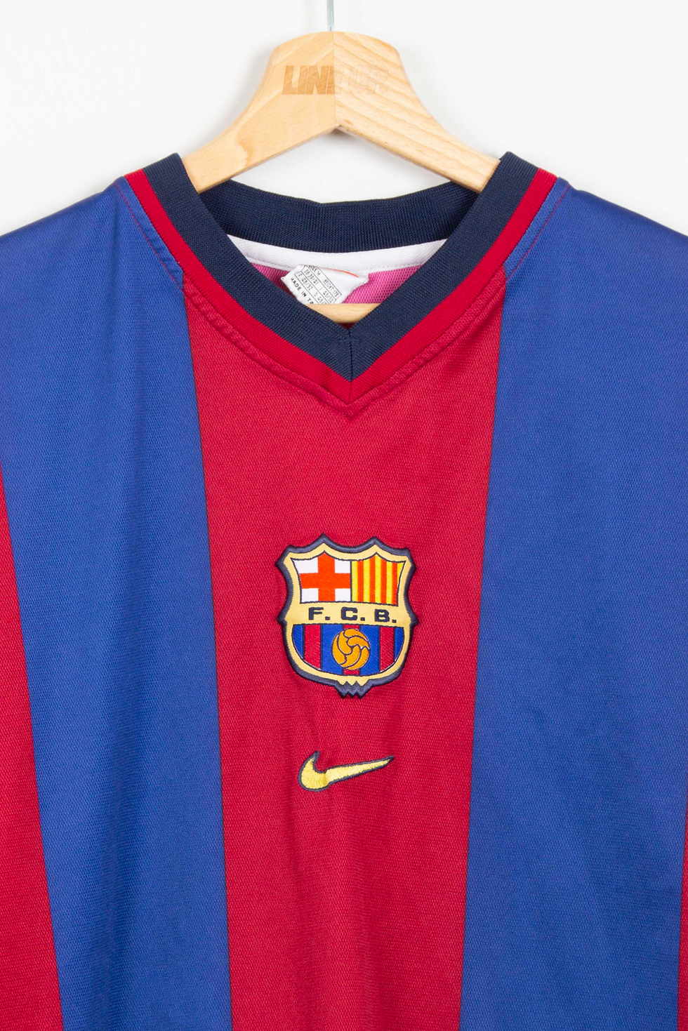 Thumbnail: Maillot Nike Football FC Barcelone Home Vintage XAVI 1998/99 - L & XL