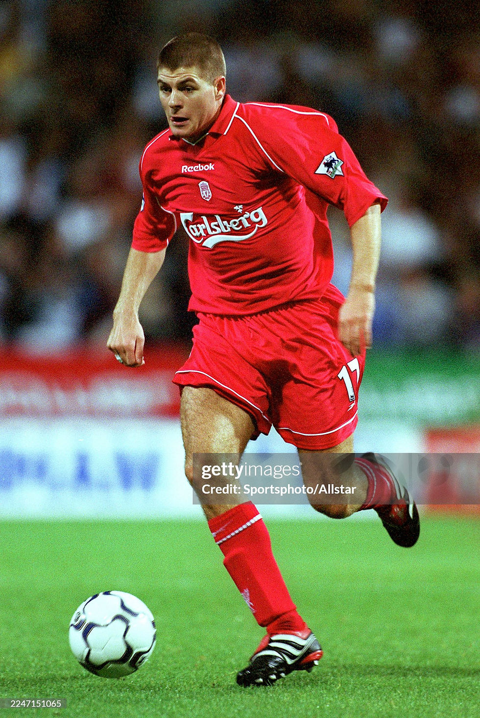 Miniature : Maillot Reebok Football Liverpool FC Home Vintage GERRARD 2000/02 - XL