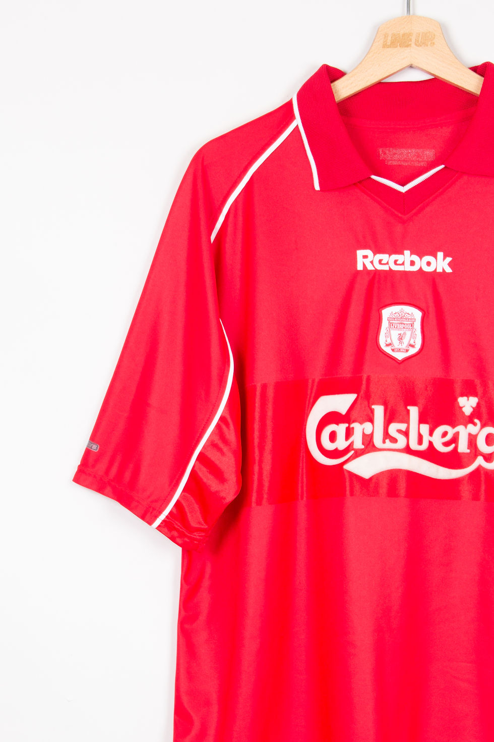 Miniature : Maillot Reebok Football Liverpool FC Home Vintage GERRARD 2000/02 - XL