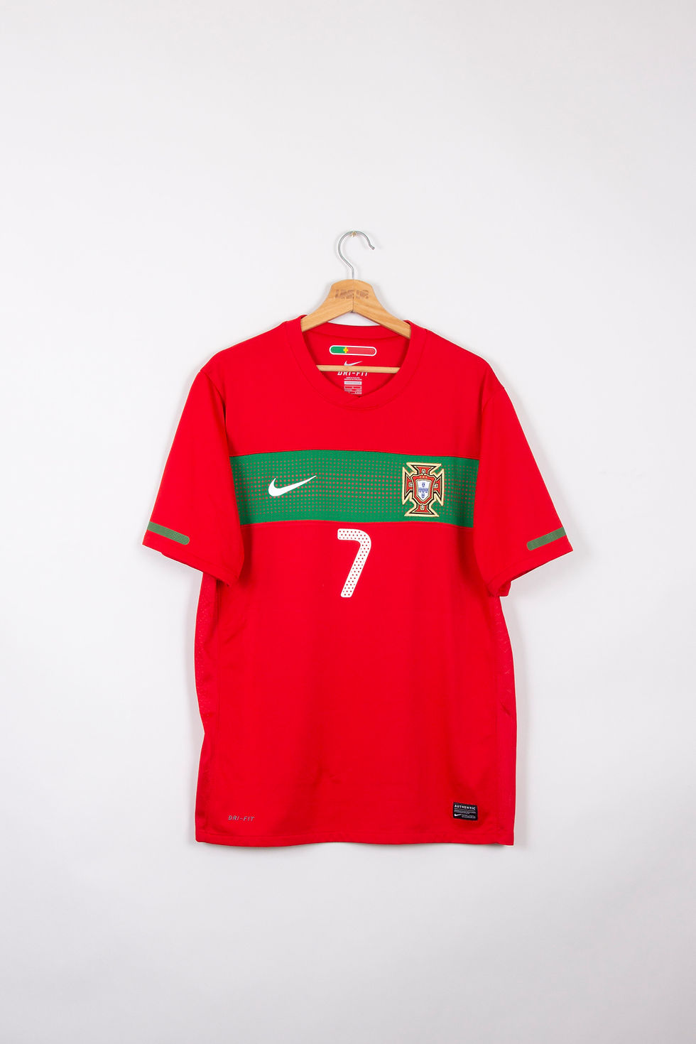Thumbnail: Maillot Nike Football Portugal Home Vintage RONALDO 2010/11 - S 