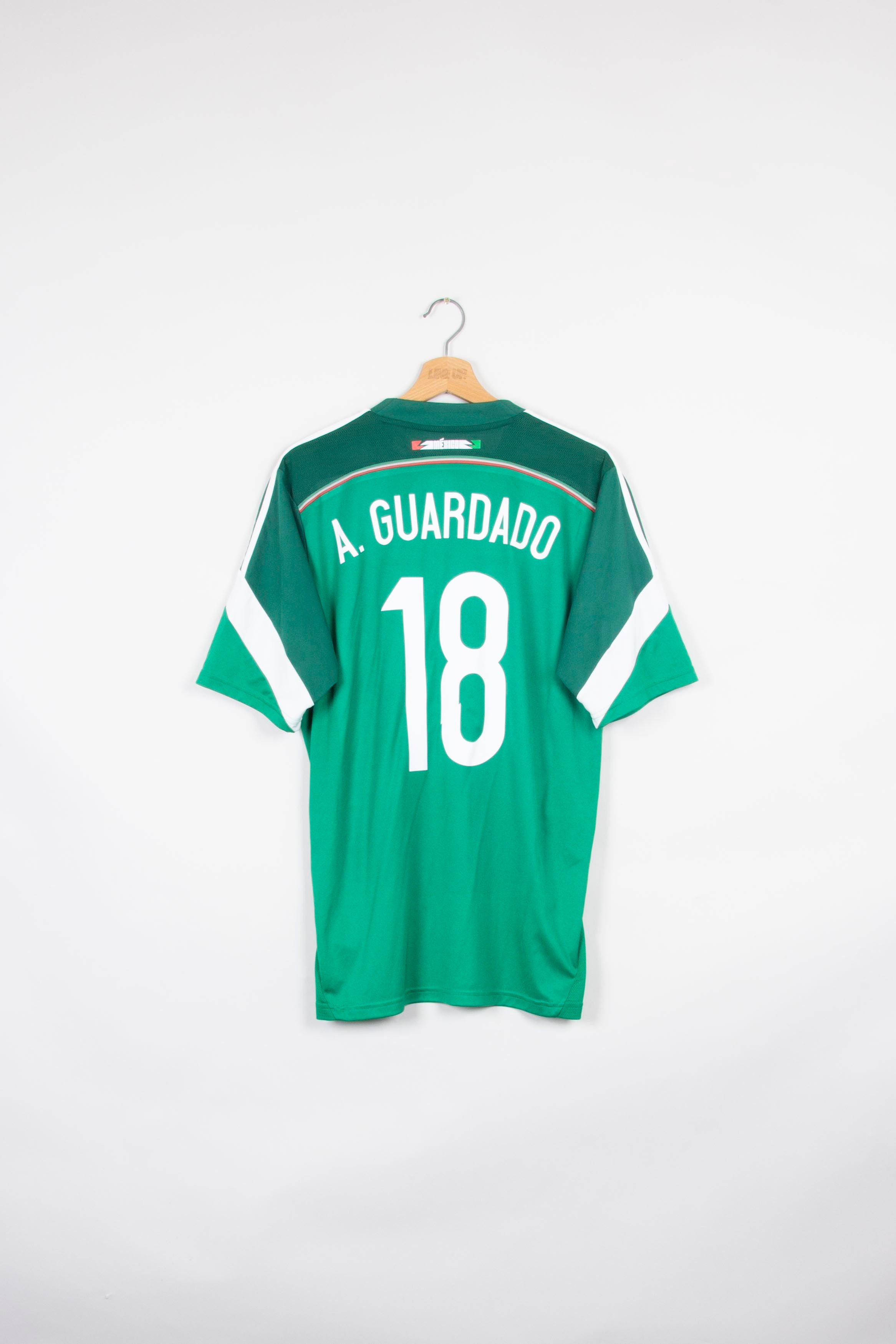 Maillot Adidas Football Mexique Home Rétro A. GUARDADO 2014/15 - L