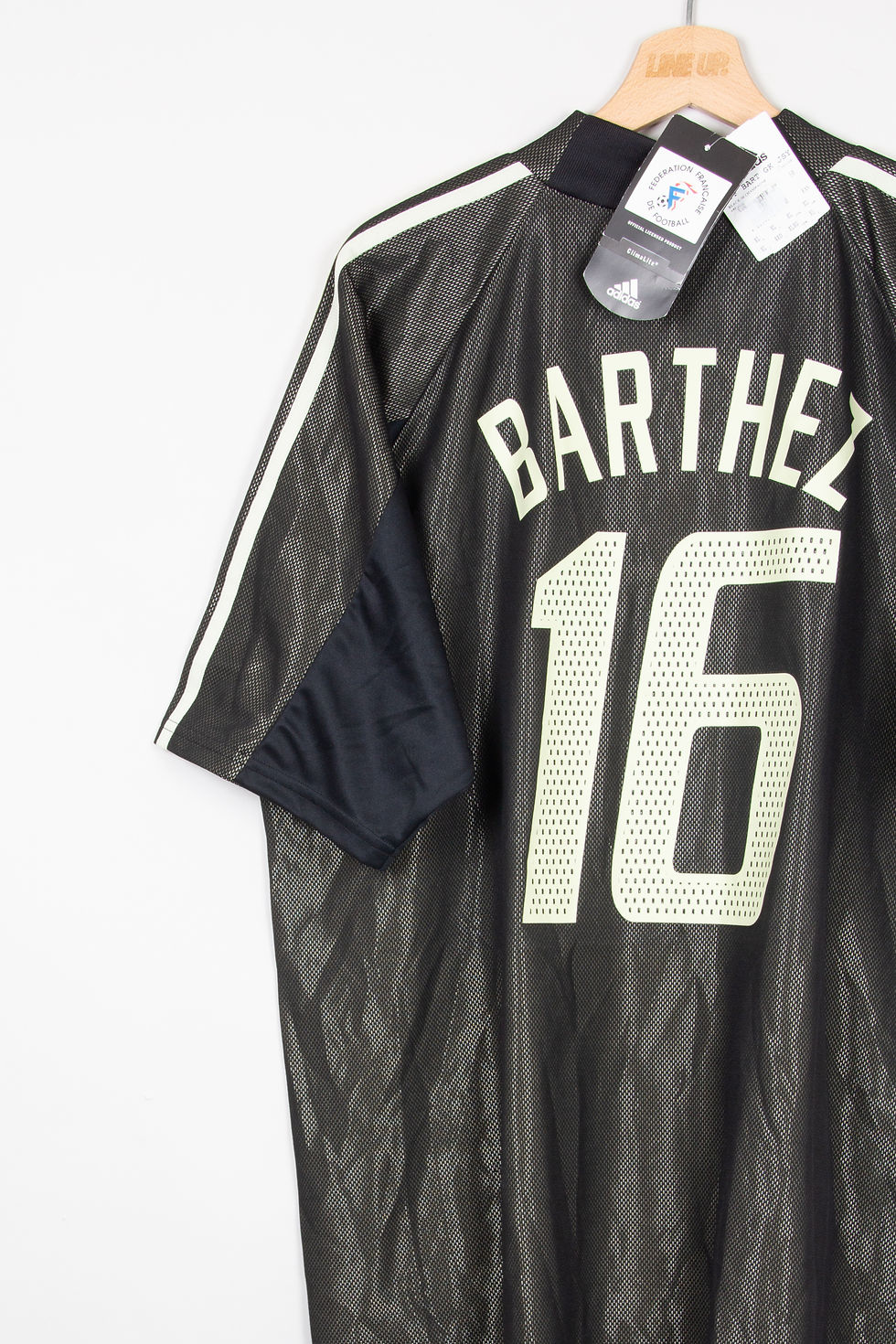 Miniature : Maillot Adidas Football FFF Equipe de France Goalkeeper BARTHEZ 2002/03 - XL