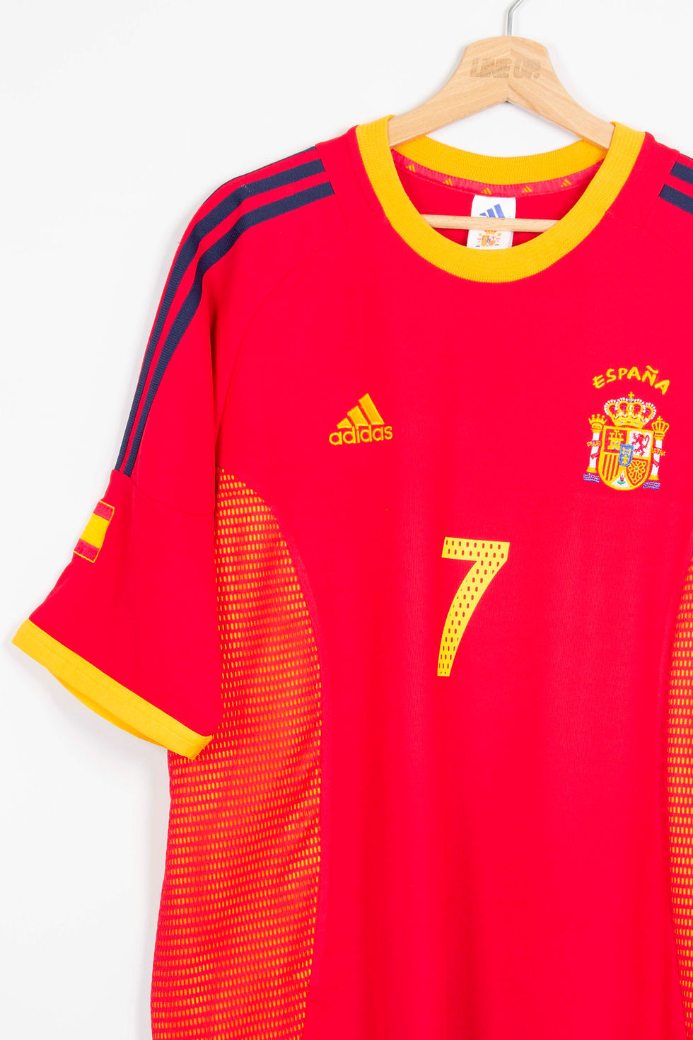 Miniature : Maillot Adidas Football Espagne Home Vintage RAUL 2002/03 - L, XL