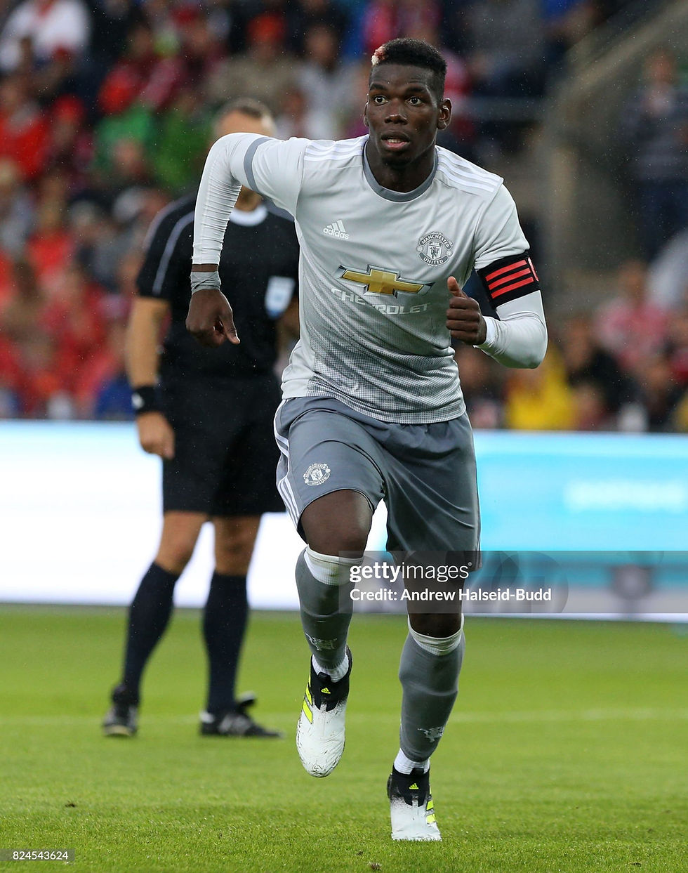 Miniature : Maillot Adidas Football Manchester United Third Rétro POGBA 2017/18 - M