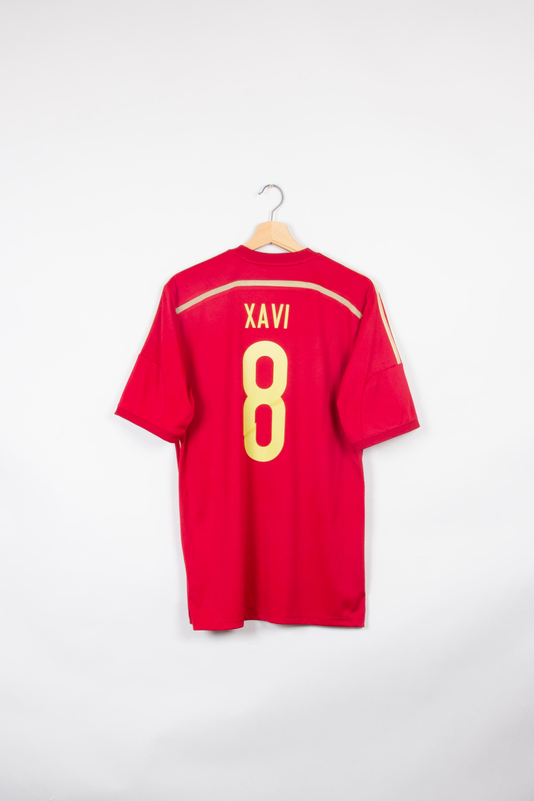 Maillot Adidas Football Espagne Home Rétro XAVI 2014/15 - S