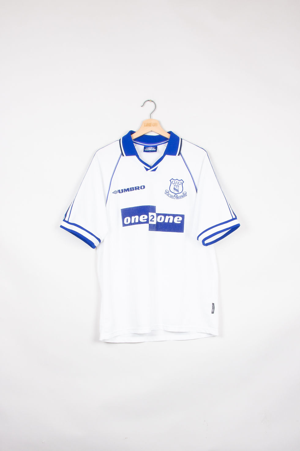 Miniature : Maillot Umbro Football Everton FC Away Vintage MATERAZZI 1998/99 - L