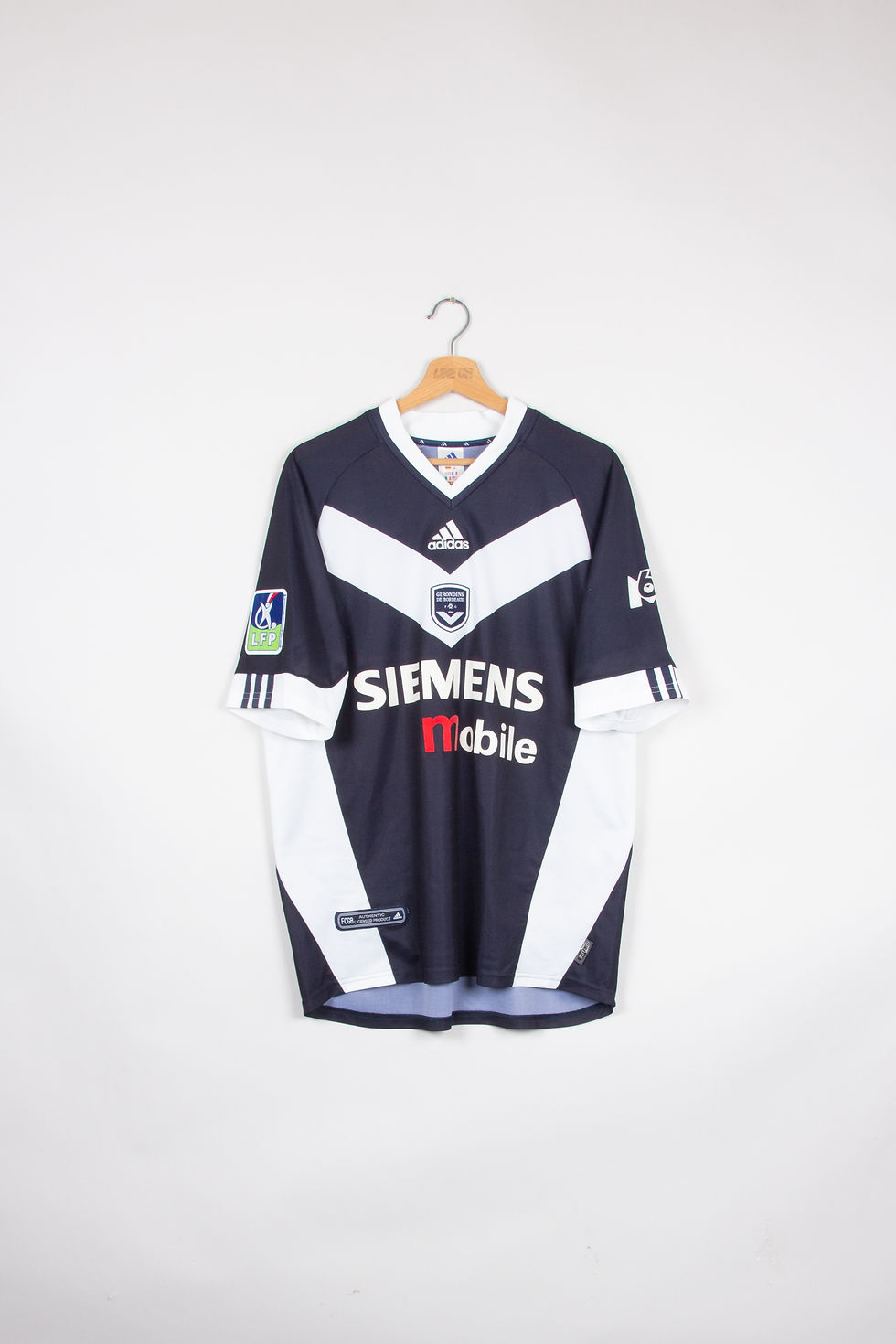 Miniature : Maillot Adidas Football Girondins Bordeaux Home Vintage PAULETA 2002/03 - L