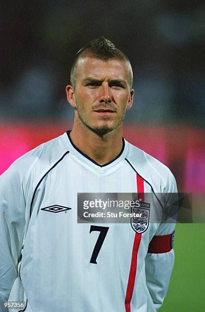 Miniature : Maillot Umbro football Angleterre Home Vintage BECKHAM 2001/03 - L