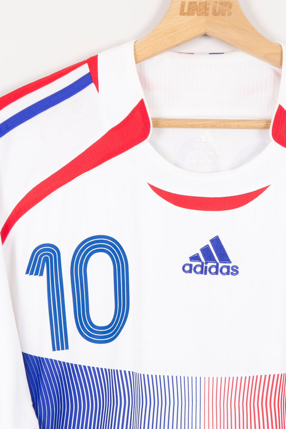 Miniature : Maillot Adidas Football FFF Equipe de France Away Vintage ZIDANE 2006/07 - XL