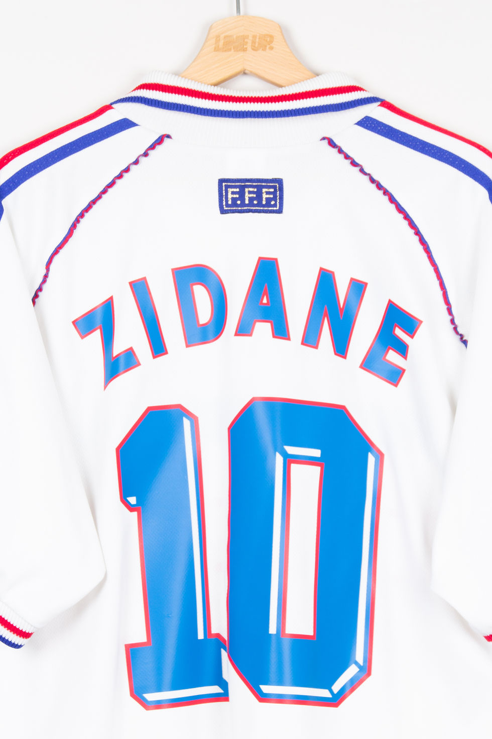 Miniature : Maillot Adidas Football FFF Equipe de France Away Vintage ZIDANE 1998/99 - XL