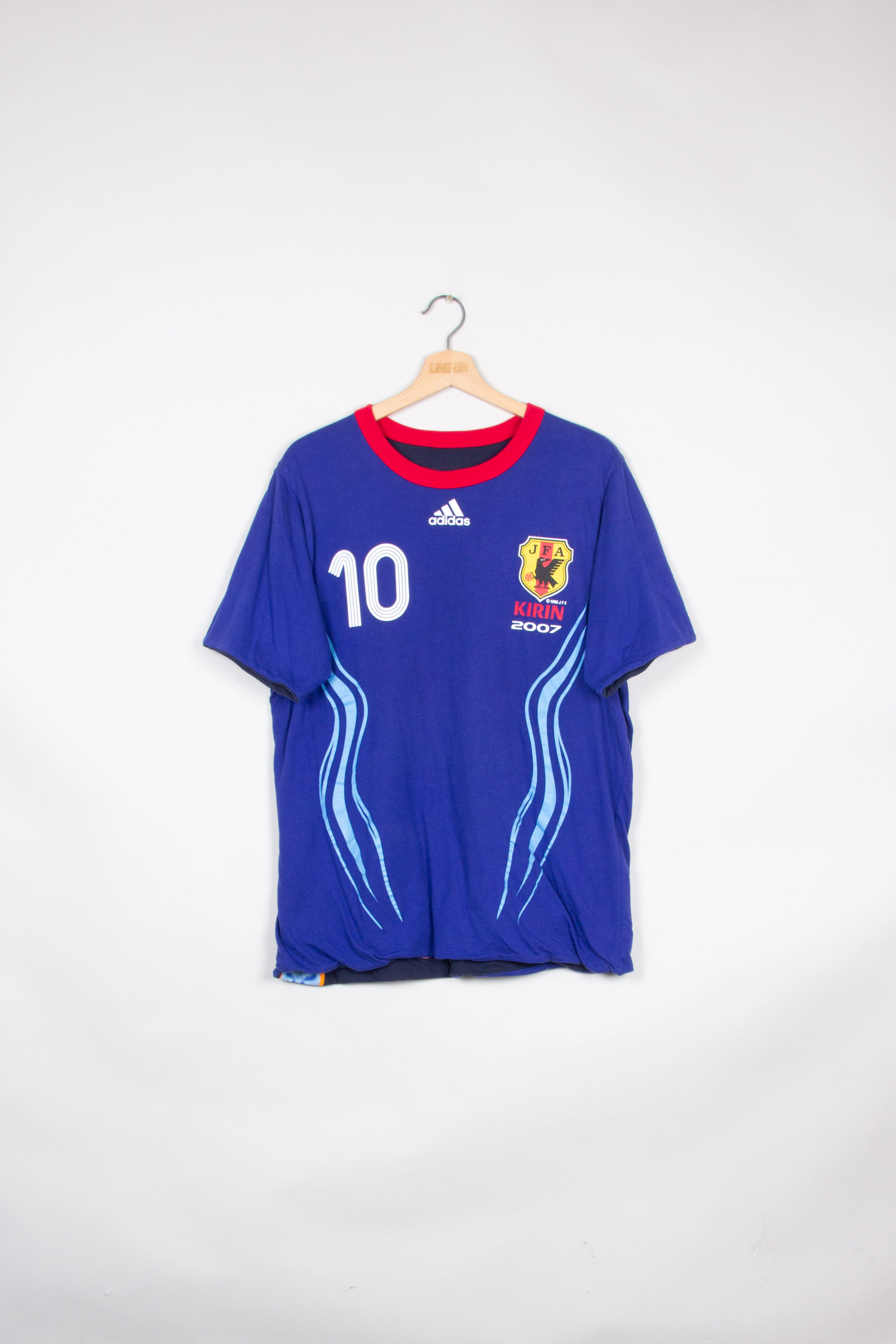 T-shirt Adidas Football Japon réversible World Cup balls "ALL FOR 2010" 2007 - M
