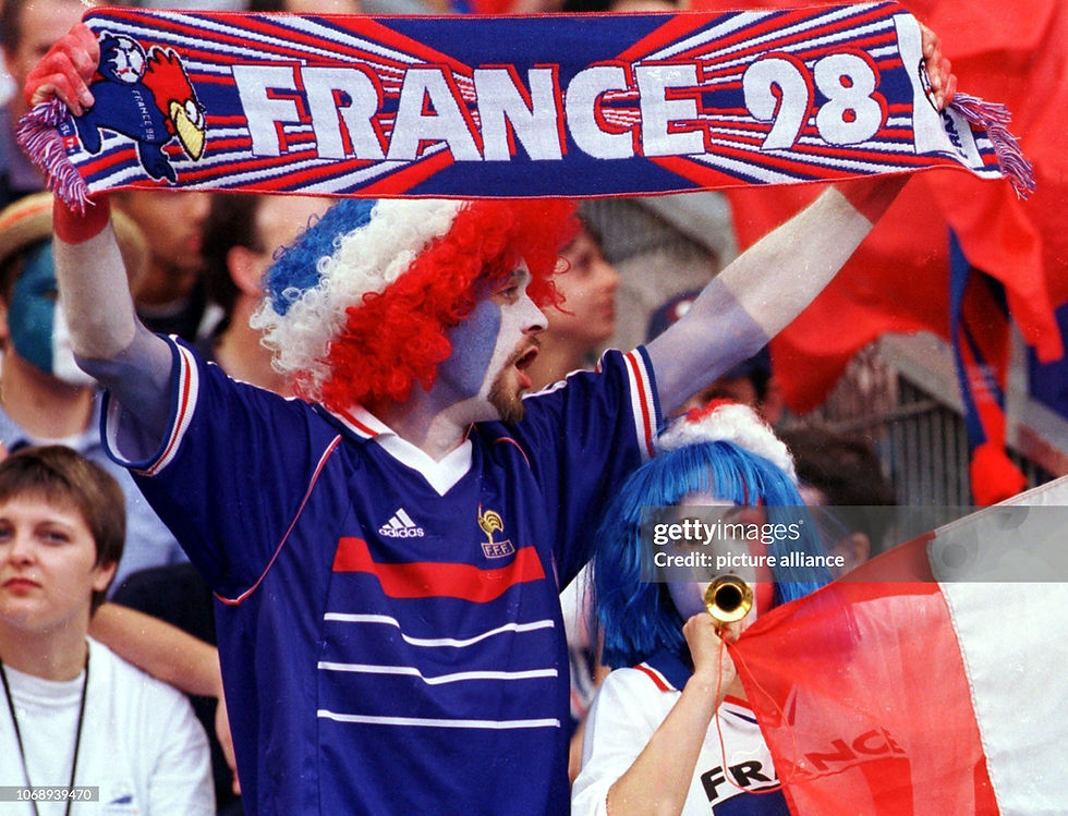 Miniature : T-shirt France 98 Football World Cup Vintage 1998 - XL