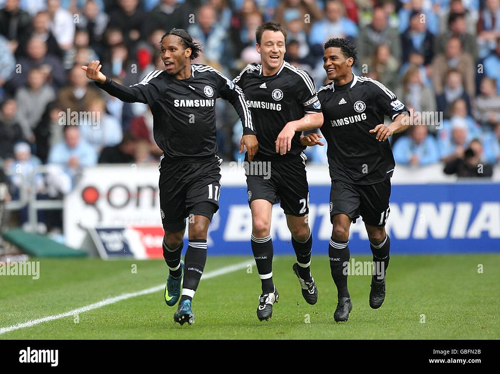 Thumbnail: Maillot Adidas Football Chelsea FC Away Vintage DROGBA 2008/09 - M
