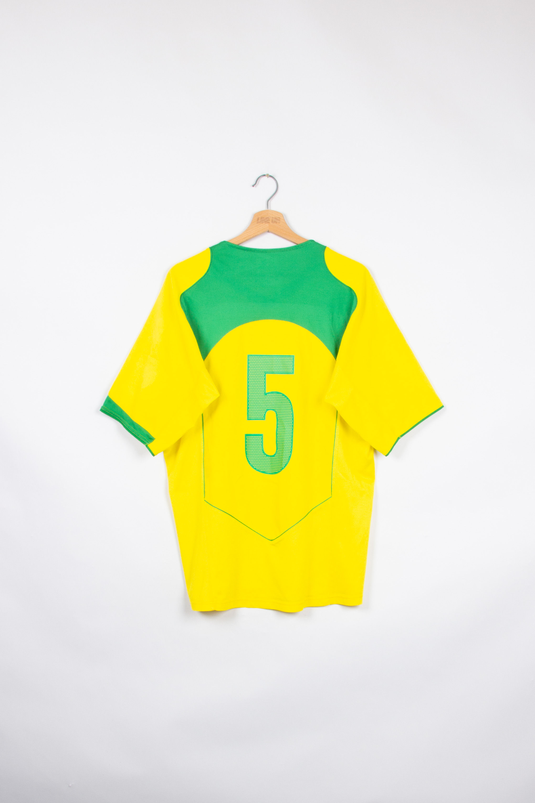 Maillot Nike Football Brésil Home Vintage 5° 2004/05 - XL