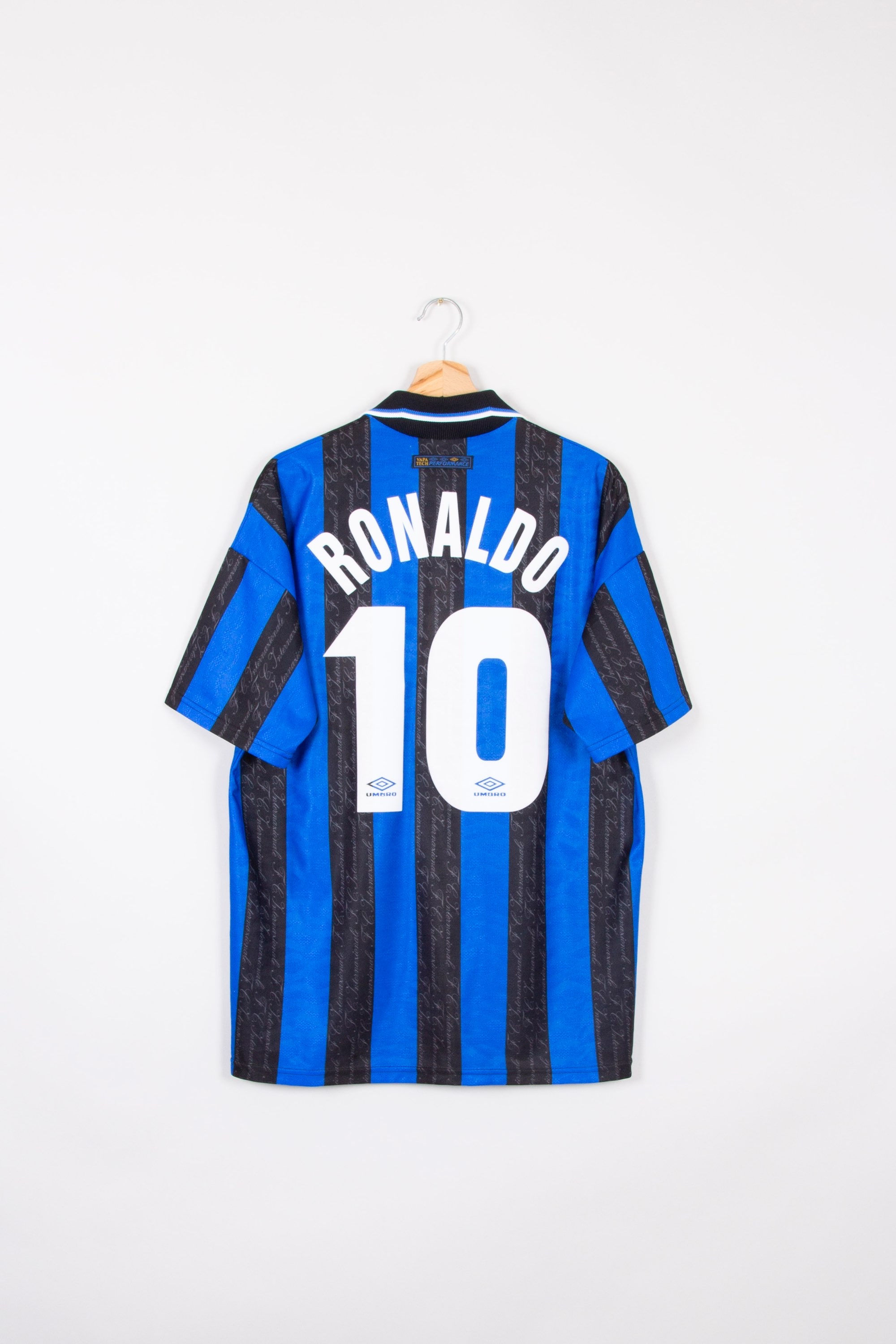 Maillot Umbro Football Inter Milan Vintage RONALDO 1997/98 - L