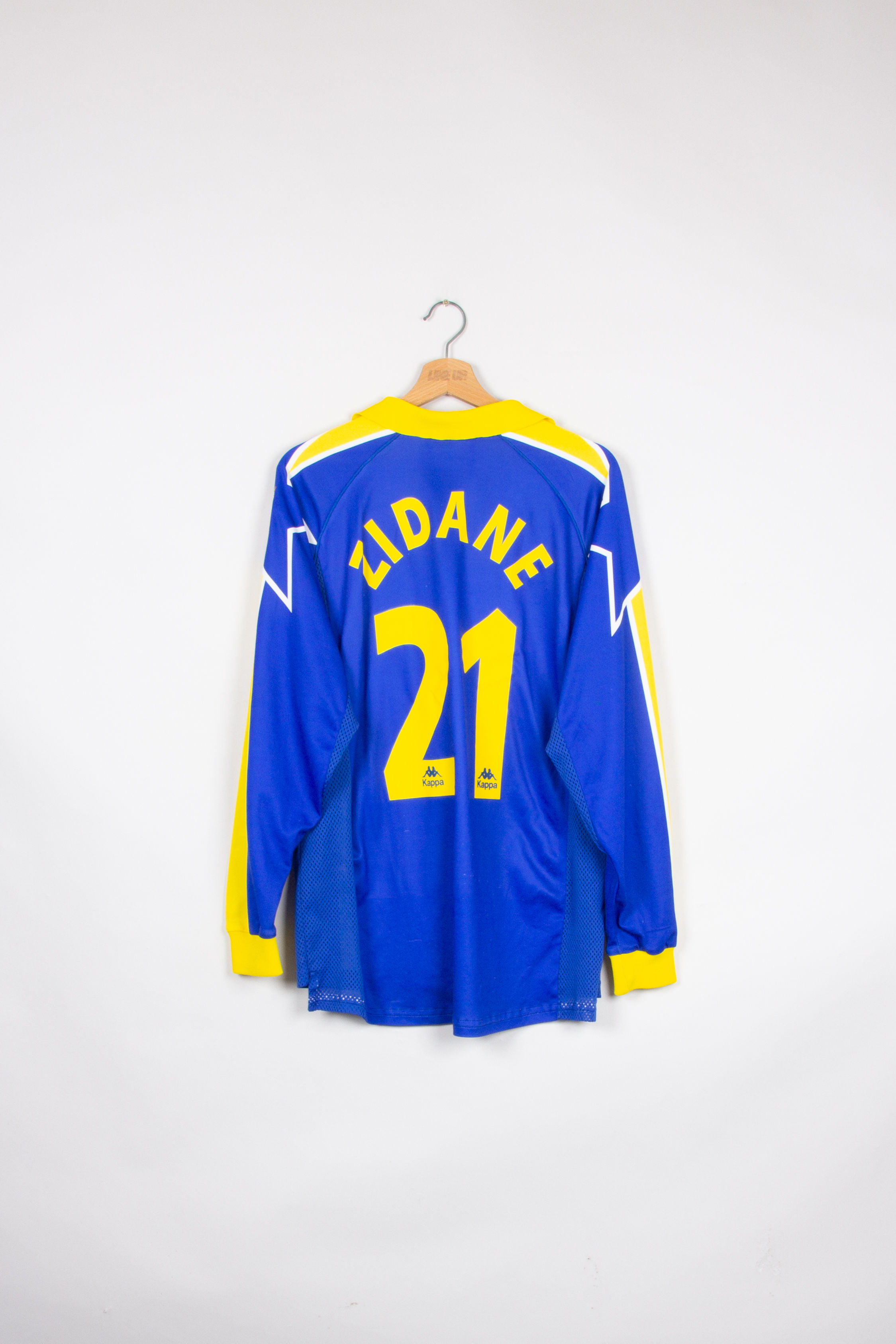 Maillot Kappa Football Juventus FC Away Vintage ZIDANE 1997/98 - L