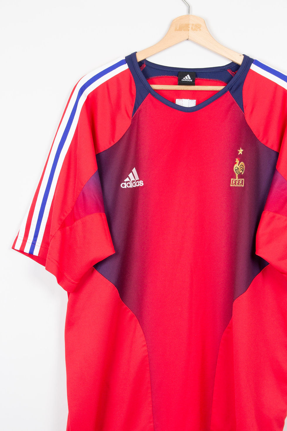 Thumbnail: Maillot Adidas Football FFF Equipe de France Training Vintage 2004/05 - XL