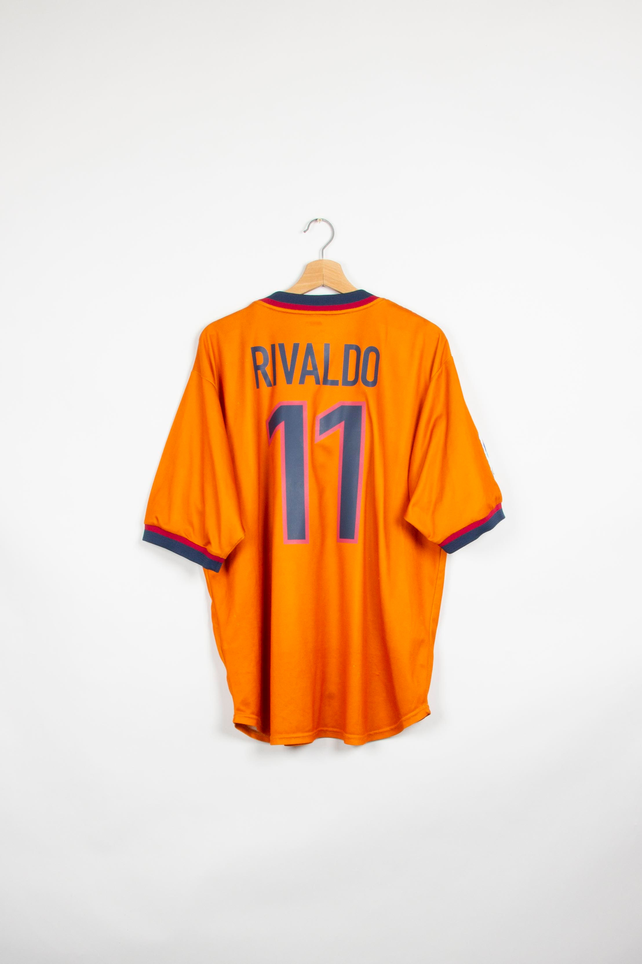 Maillot Nike Football FC Barcelone Third Vintage RIVALDO 1998/00 - XL