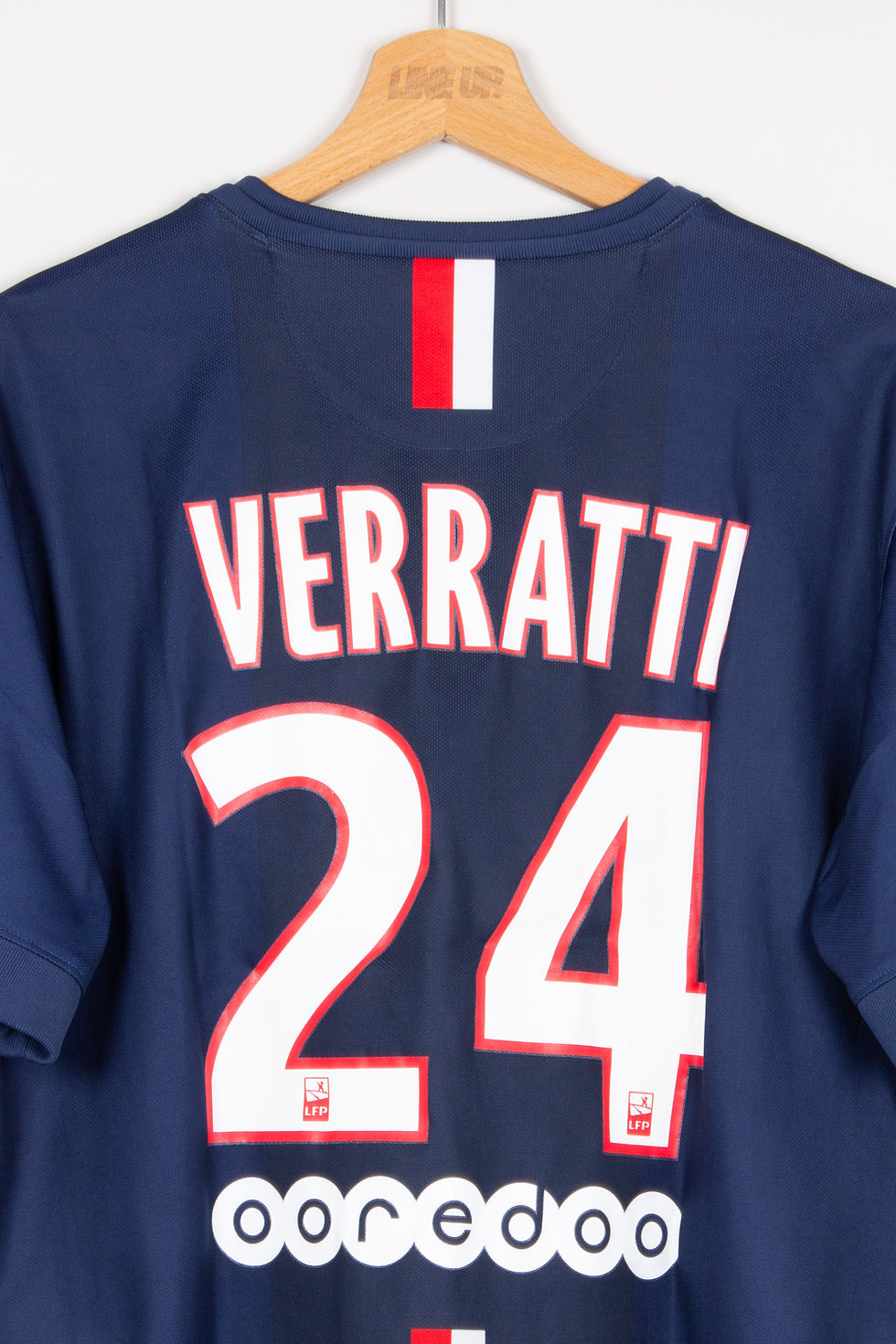 Thumbnail: Maillot Nike Football PSG Paris Saint-Germain Home Rétro VERRATTI 2014/15 - L