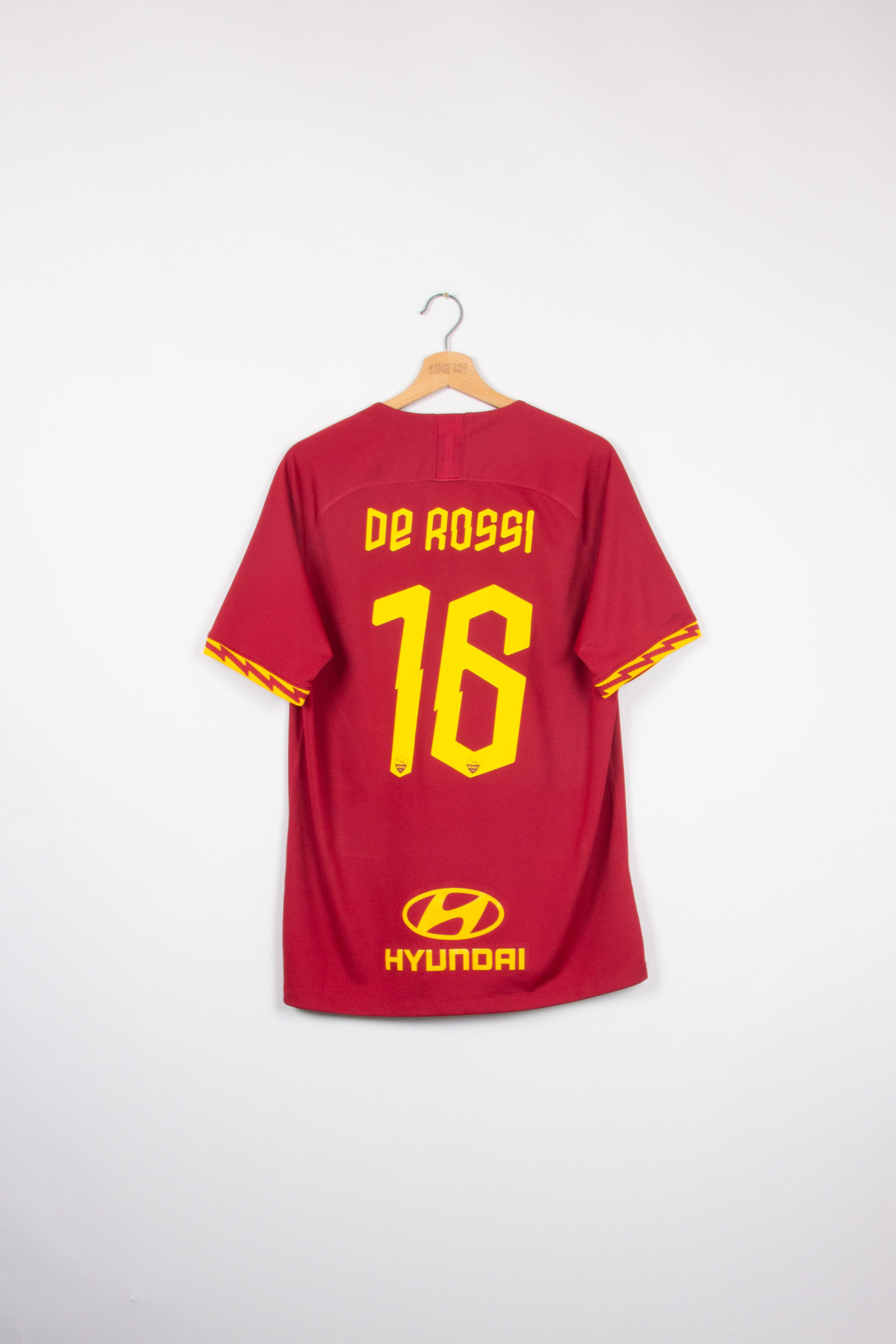 Maillot Nike Football AS Roma Home Rétro DE ROSSI 2019/20 - L