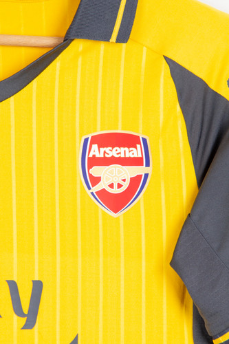 Maillot Arsenal Extérieur 2016/2017 Ozil - Taille S Adulte, Jaune, Officiel PUMA