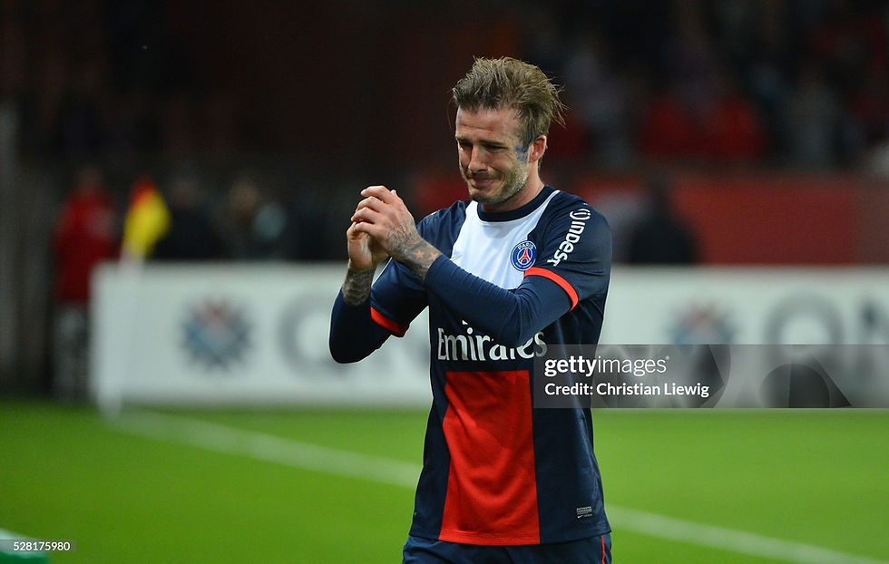 Thumbnail: Maillot Nike Football PSG Paris Saint-Germain Home BECKHAM 2013/14 - M