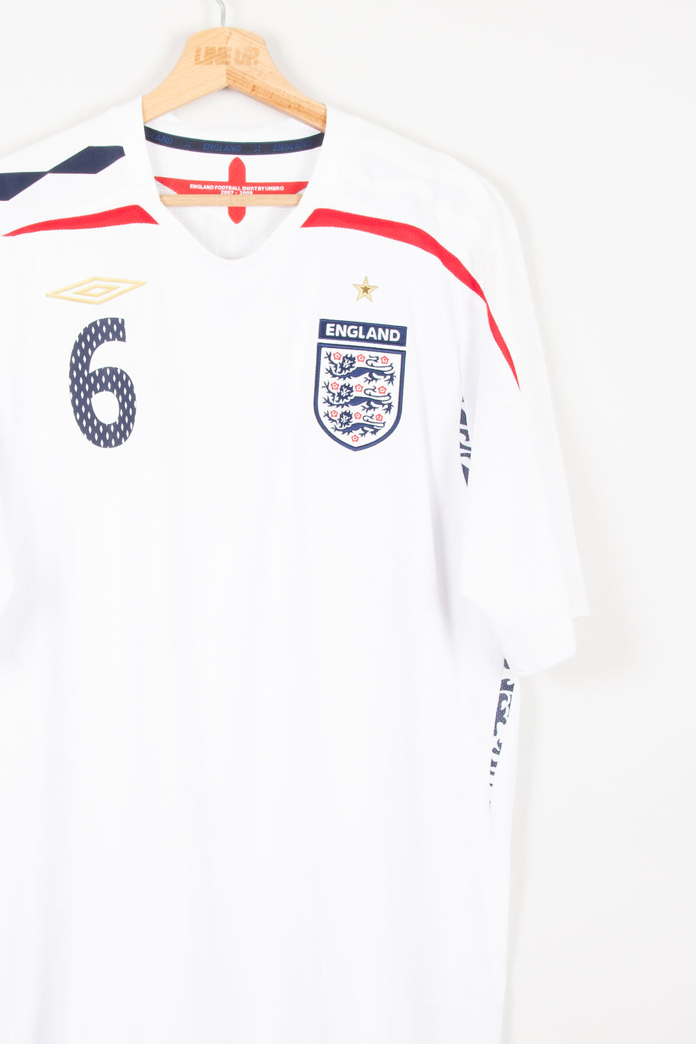 Miniature : Maillot Umbro Football Angleterre Home Vintage TERRY 2007/09 - L