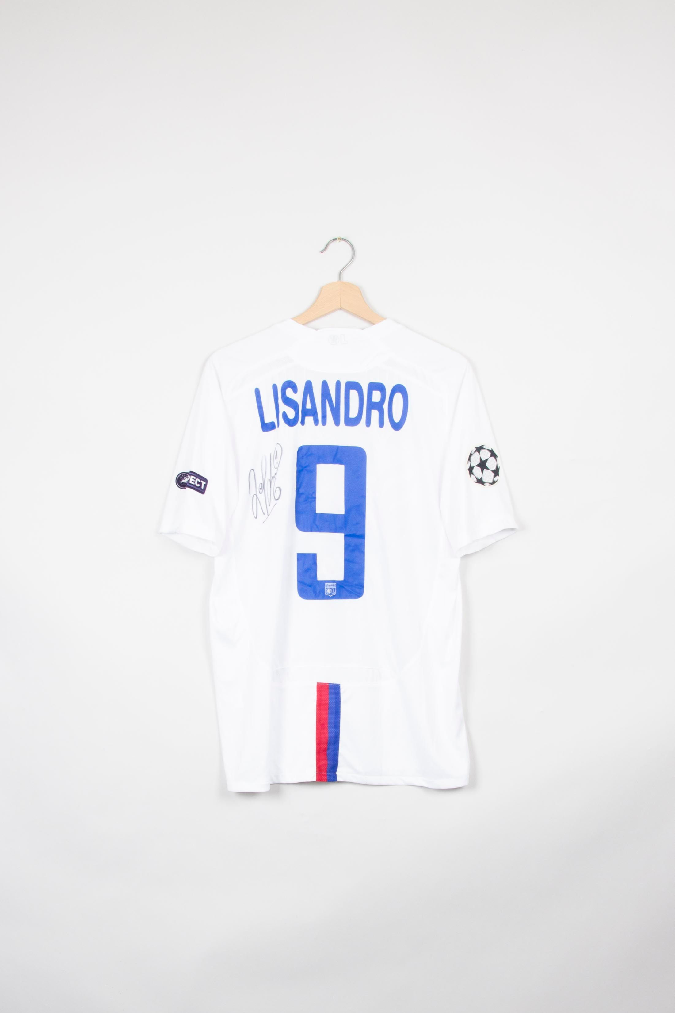 Maillot Umbro Football Olympique Lyonnais Home Player LISANDRO 2009/10 - M