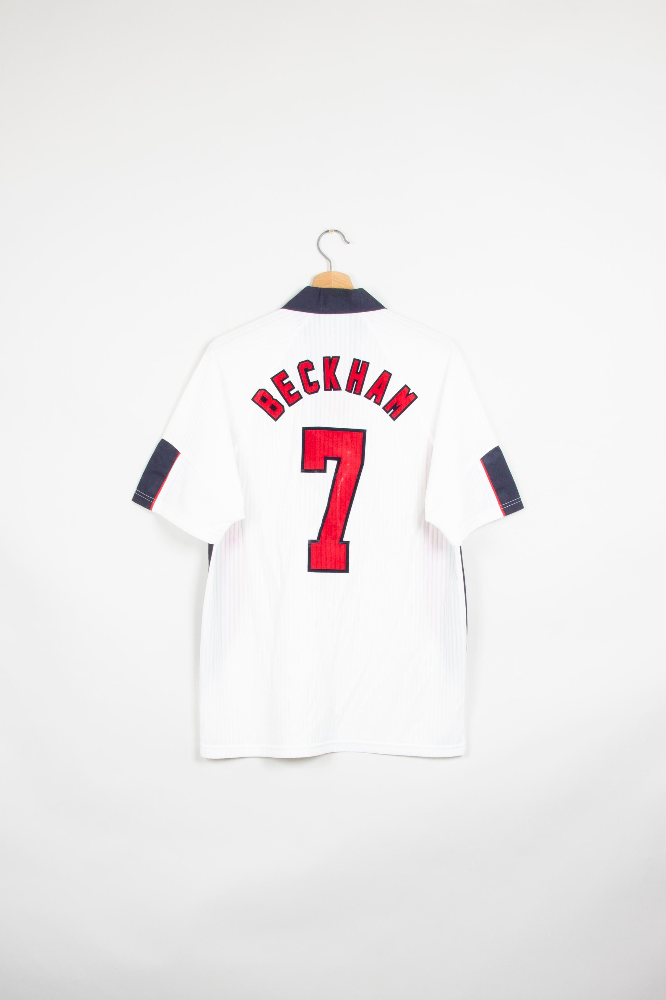 Maillot Umbro Football Angleterre Home Vintage BECKHAM 1998/99 - L