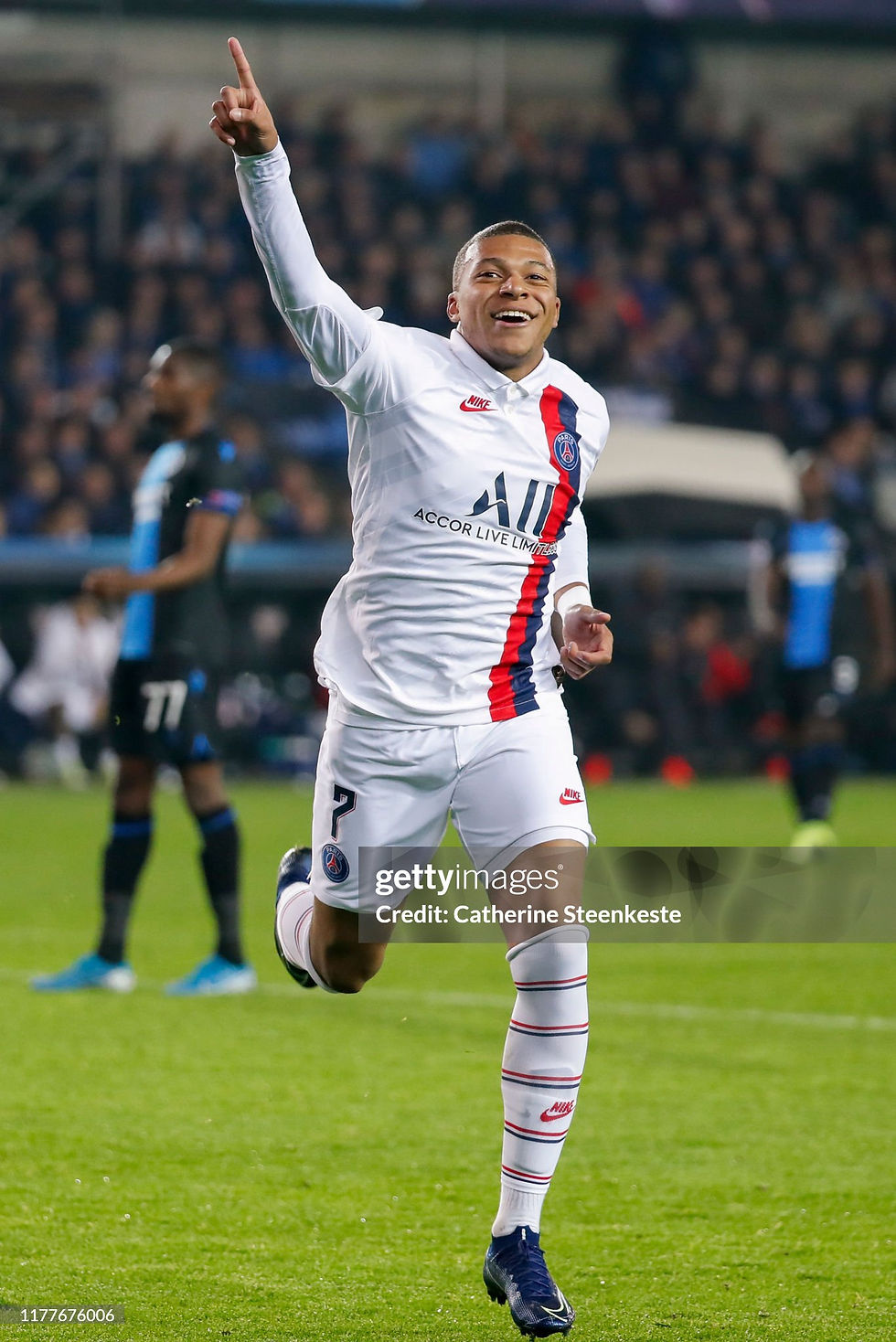 Thumbnail: Maillot Nike Football PSG Paris Saint-Germain Third MBAPPE 2019/20 - M