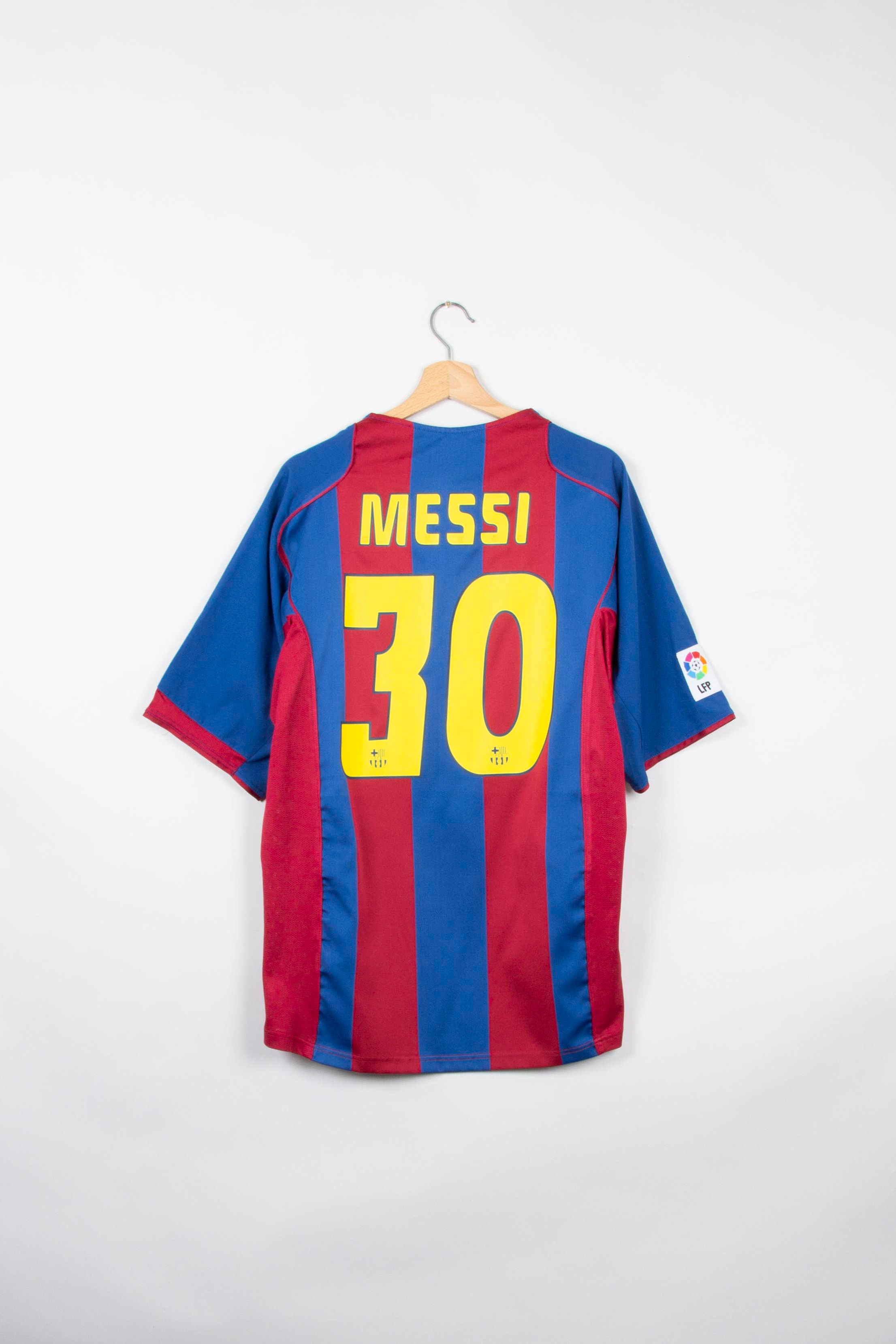 Maillot Nike Football FC Barcelone Home Vintage MESSI 2004/05 - S