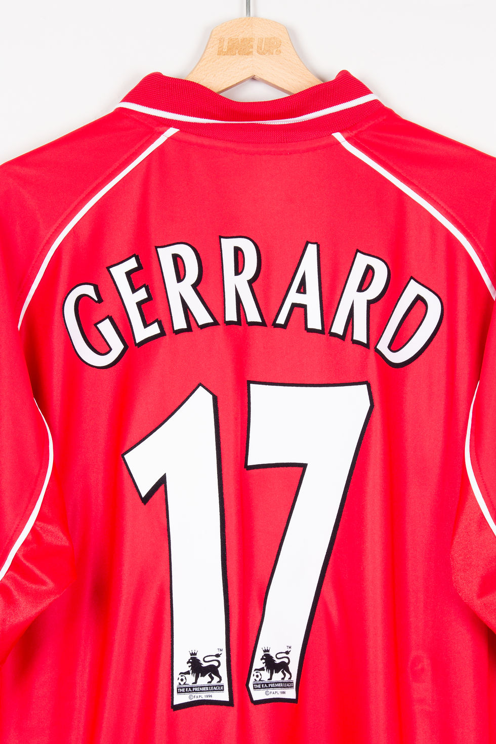 Miniature : Maillot Reebok Football Liverpool FC Home Vintage GERRARD 2000/02 - XL