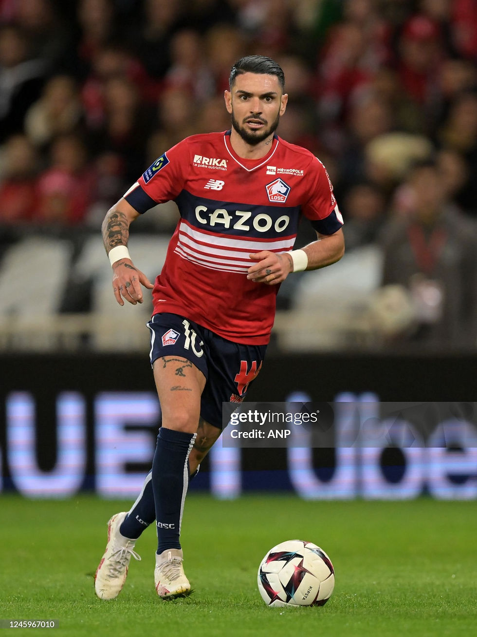 Miniature : Maillot New Balance Lille LOSC Home Rétro CABELLA 2022/23 - L